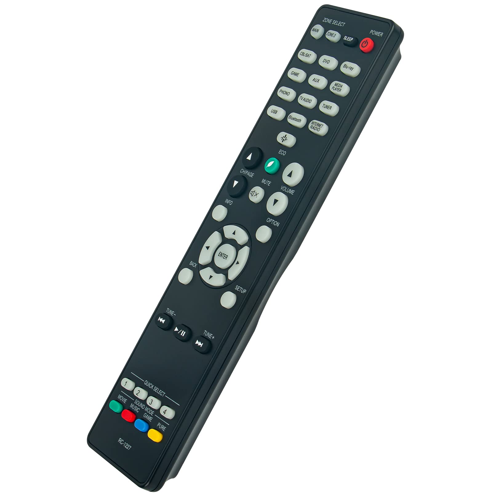 Telecomando Di Ricambio RC-1184 Per Denon AVR-X3000 - Sostituto Originale Con Garanzia 12 Mesi