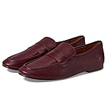 Madewell The Lacey Loafers for Women - Leather Lining & Upper - Man-Made Outsole - Round-Toe Silhouette Cabernet 10 M