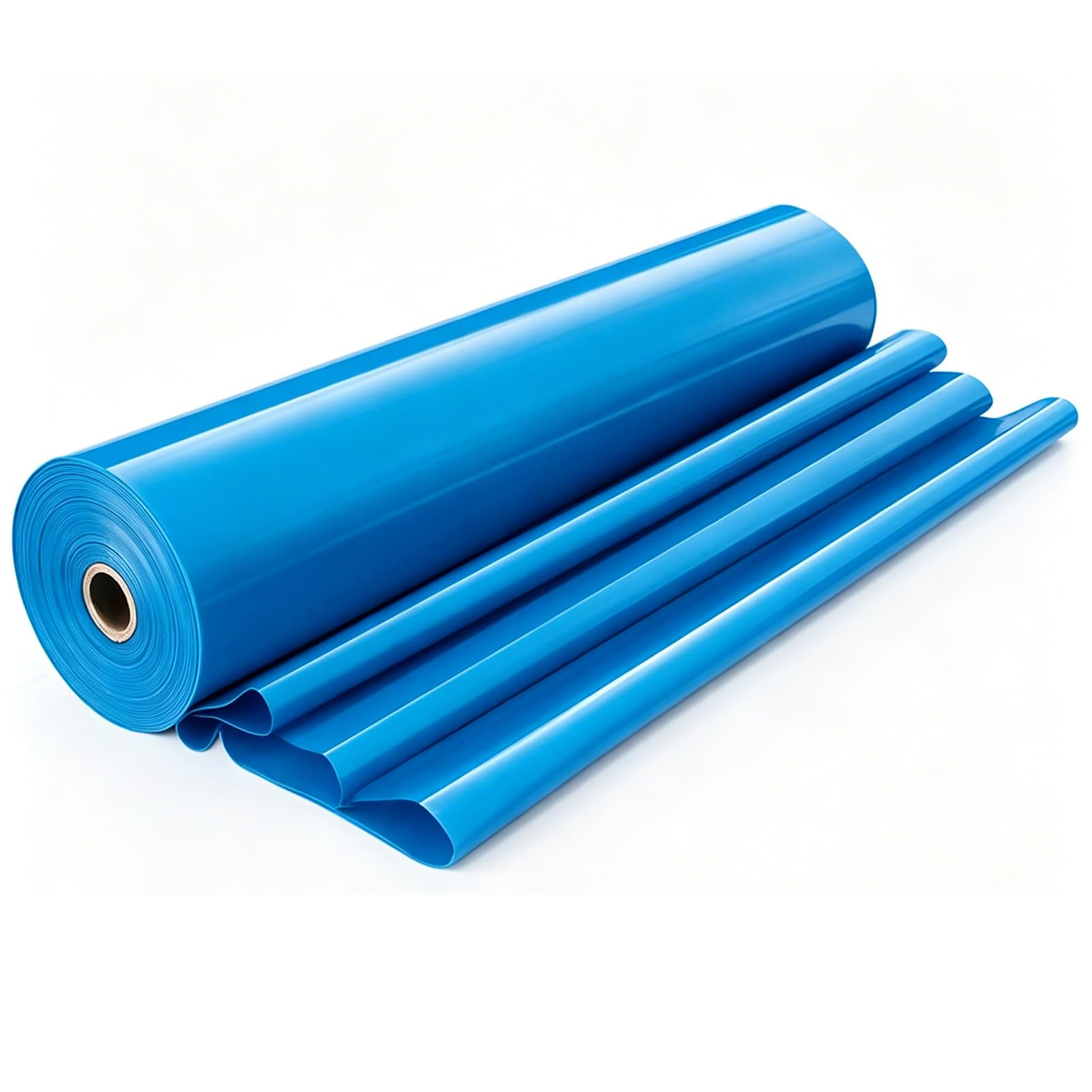 MARXAN Pond Liner Underlay 1x6m 2x6m 3x8m 4x4m 5x8m 7x10m 10x15m Blue Damp Proof Film for Koi Pools Waterfalls Landscaping and Plant Boxes Membrane(6x12m(19.7x39.3ft))