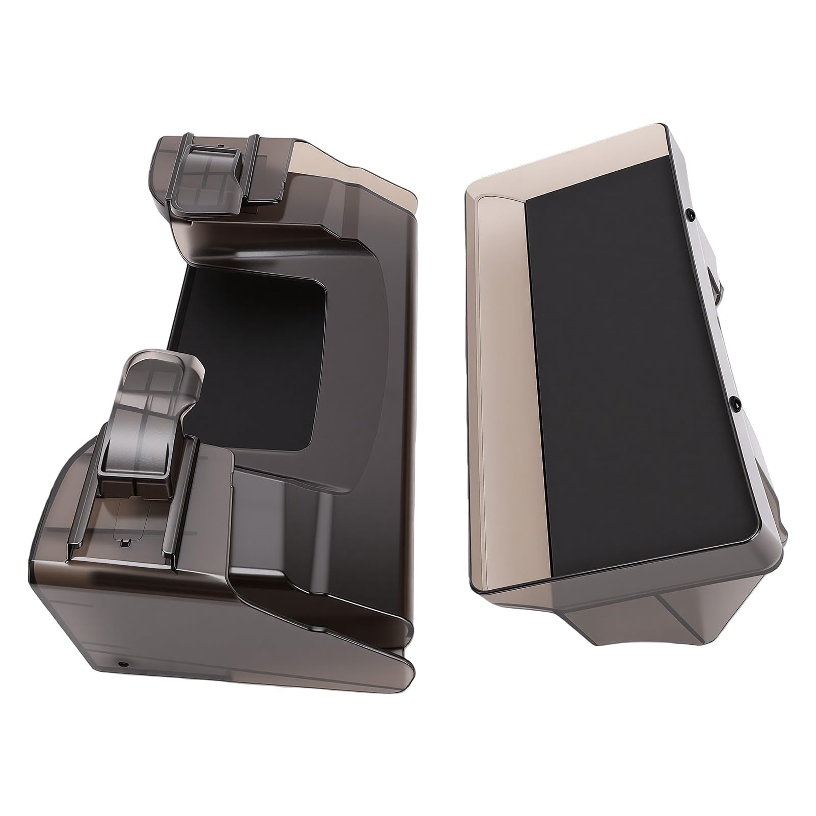 Tbest Vassoio Organizer sotto Schermo, Contenitore con Apertura e Chiusura Magnetica for Scrivania e Monitor | Tappetini antiscivolo in ABS e silicone, ricambio per 3 Y Juniper 2025
