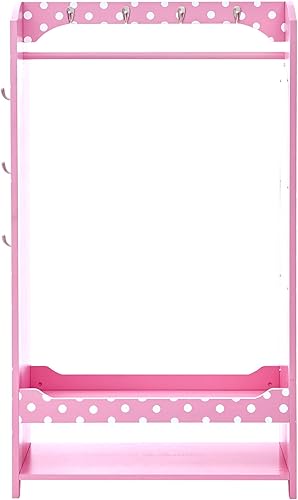 Miniatura 2 de Teamson Kids Moda Polka Dot Prints Bella Toy Dress Up Unidad - Rosa/Blanco