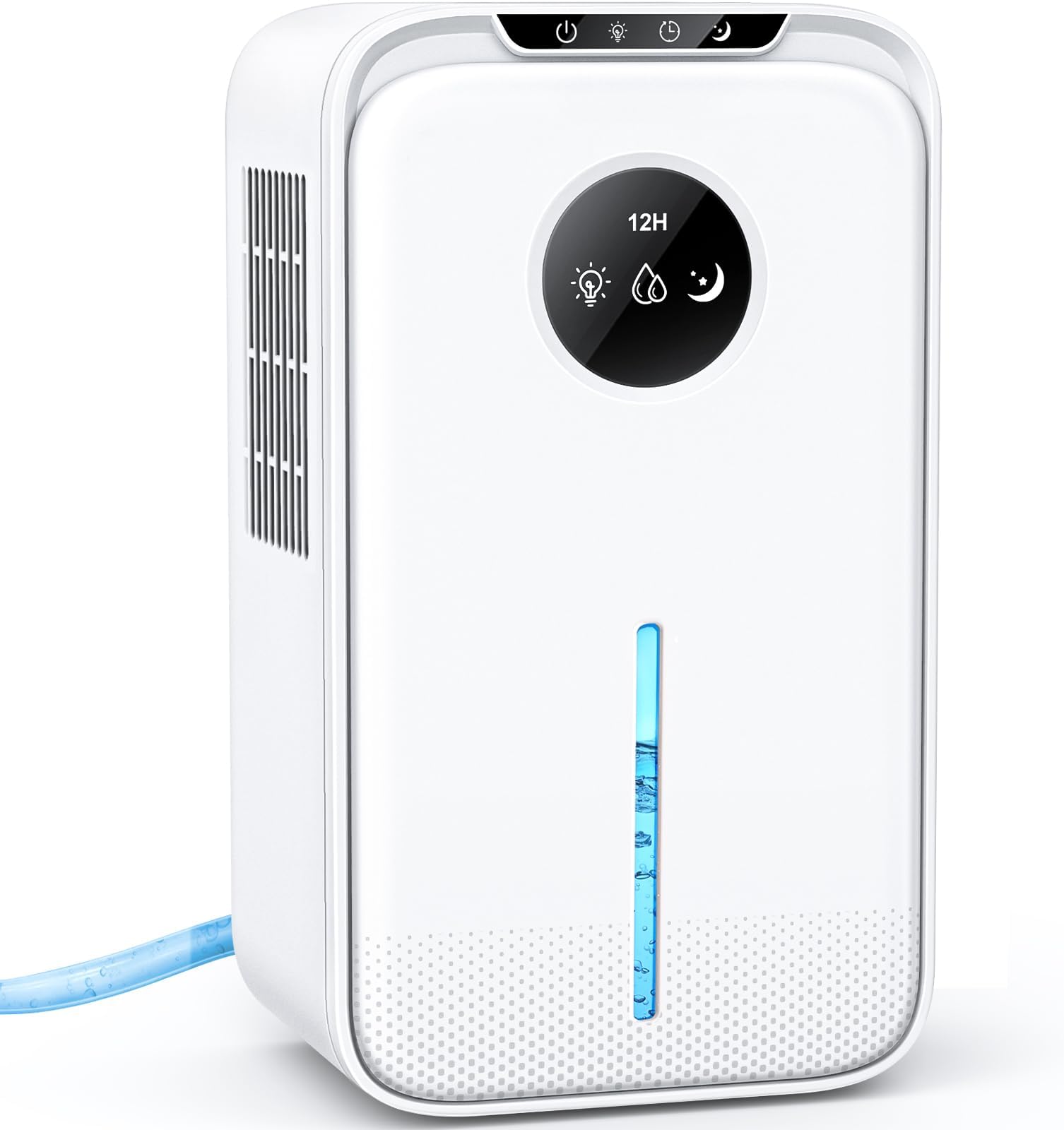 Mikikin Dehumidifier, 85 OZ Water Tank, (750 sq.ft) Dehumidifiers for Basement,Room for Home, Quiet with Auto Shut Off, Dehumidifiers for Bedroom, Bathroom, RV, Closet