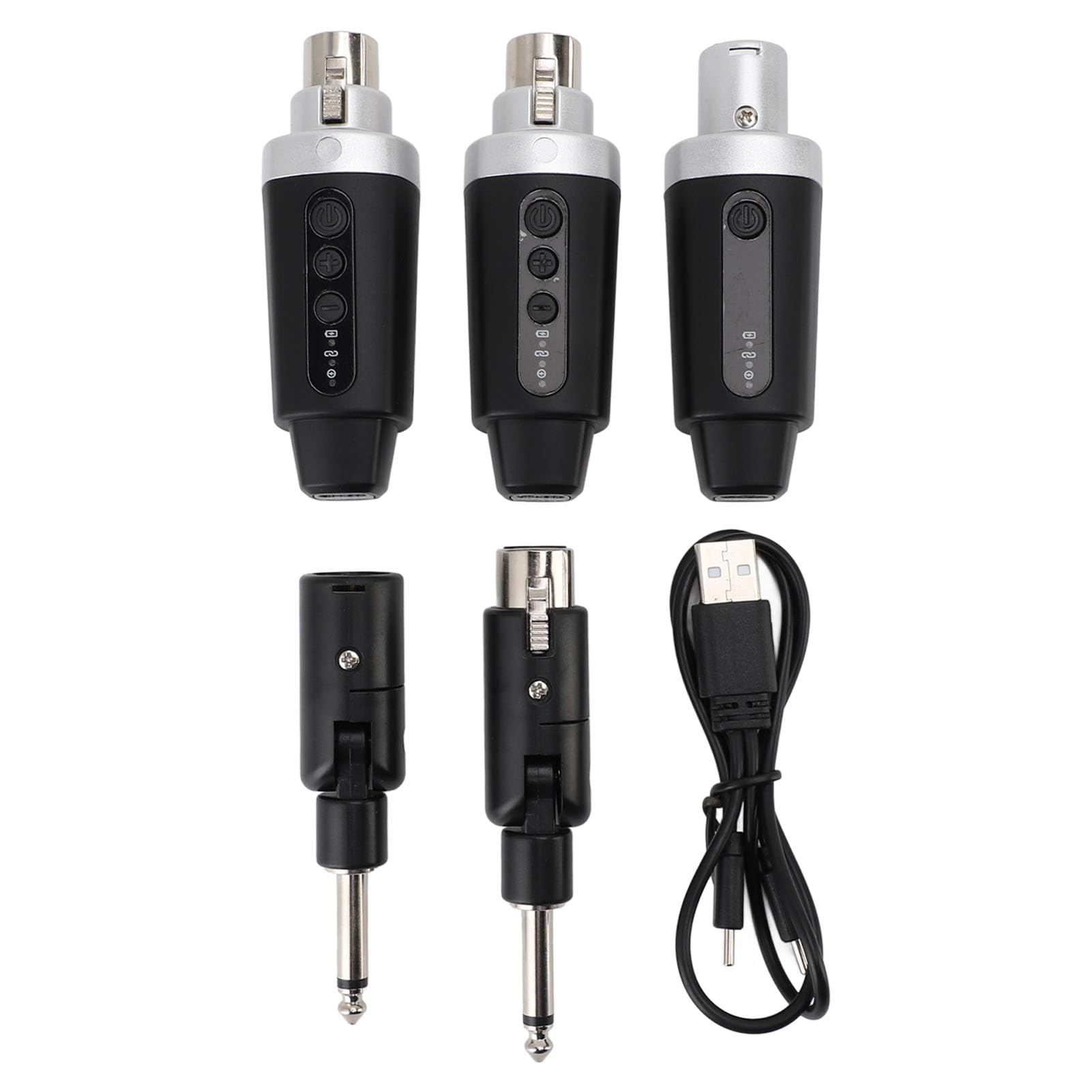 Système de Micro émetteur-récepteur XLR sans Fil, Haute stabilité, pour Micros Dynamiques, Plug and Play pour Grandes Scènes, Matériau ABS