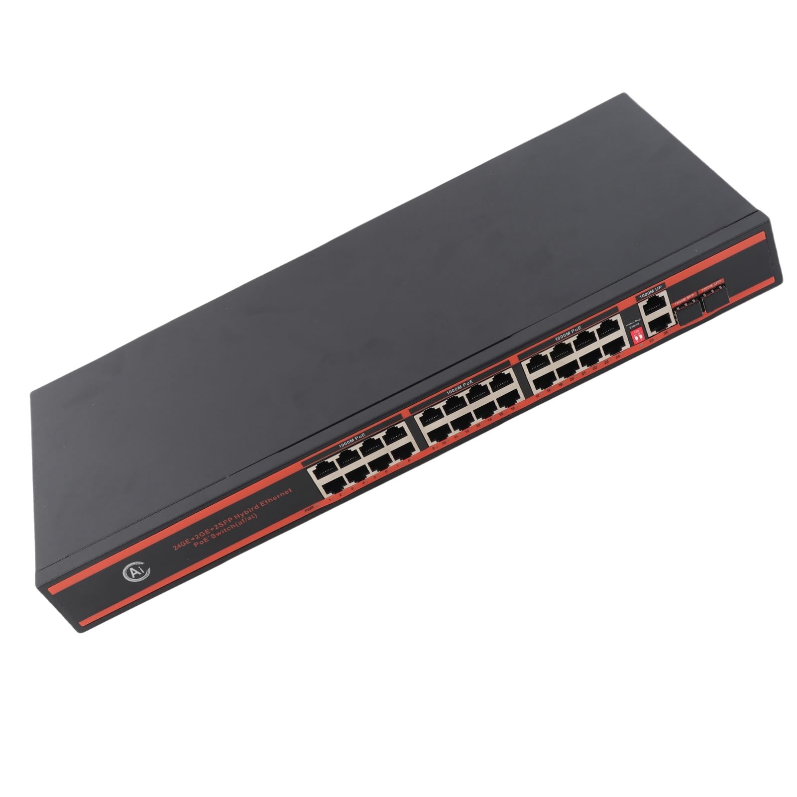 Switch PoE a 26 Porte Gigabit PoE Design Compatto Senza Ventola