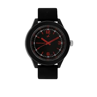Fastrack Analog Black Dial Unisex-Adult Watch-NG38003PP05W
