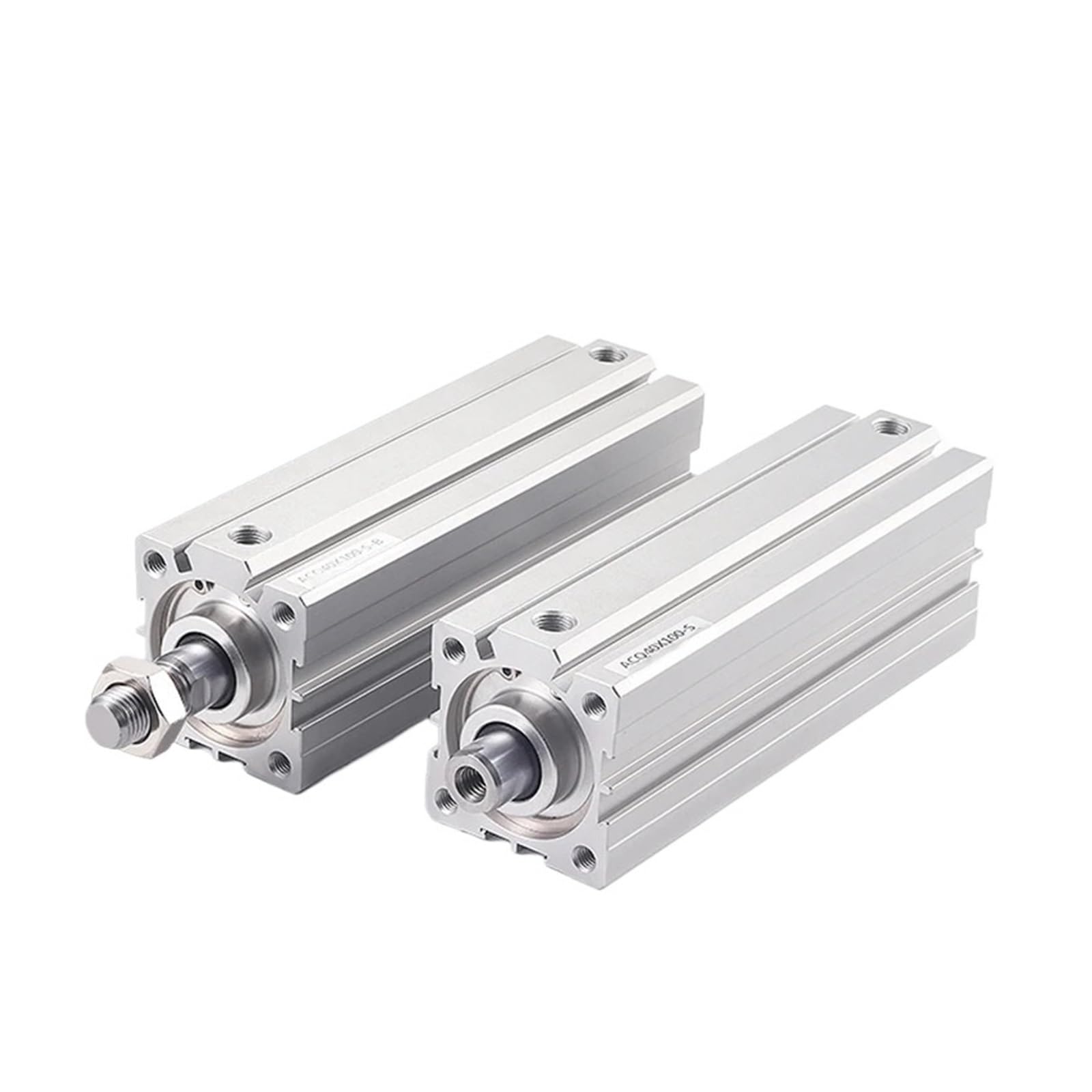 YMUGUEGH Air Pneumatic Cylinder ACQ32/40/50/63 * 110/120/130/140-S-B Extended Stroke Compact Thin Cylinders(Stroke 125mm)