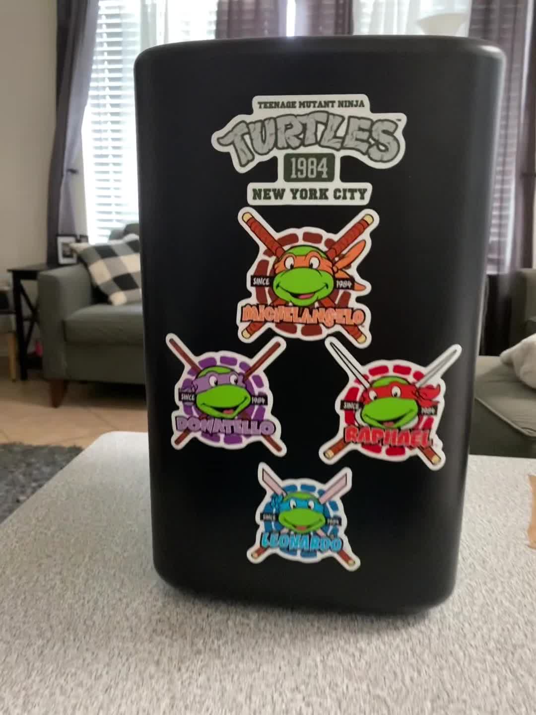 ミニ冷蔵庫　ディズニー　バンビ Watch TMNT Mini Fridge Transformation on Amazon Live