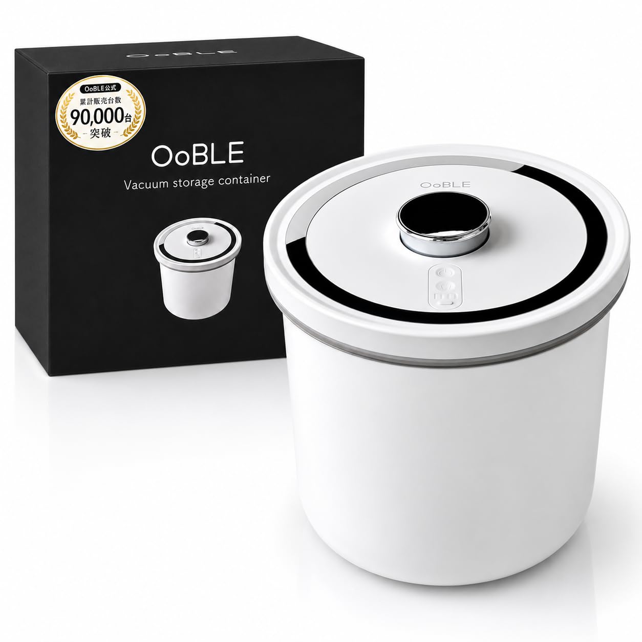 Amazon｜[OoBLE公式] オーブル 真空保存容器 米びつ 10kg ステンレス製