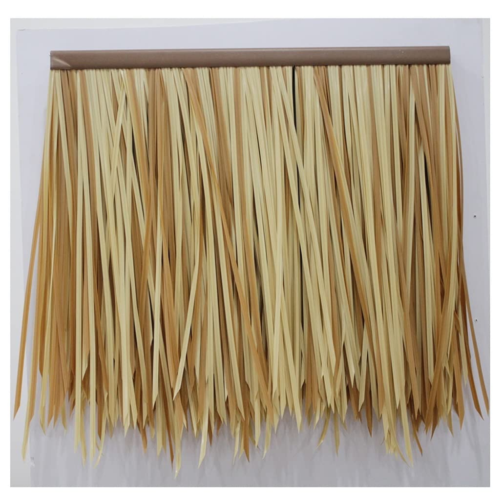 Rouleau de chaume de palmier artificielle PVC fausse paille pour pavillon
