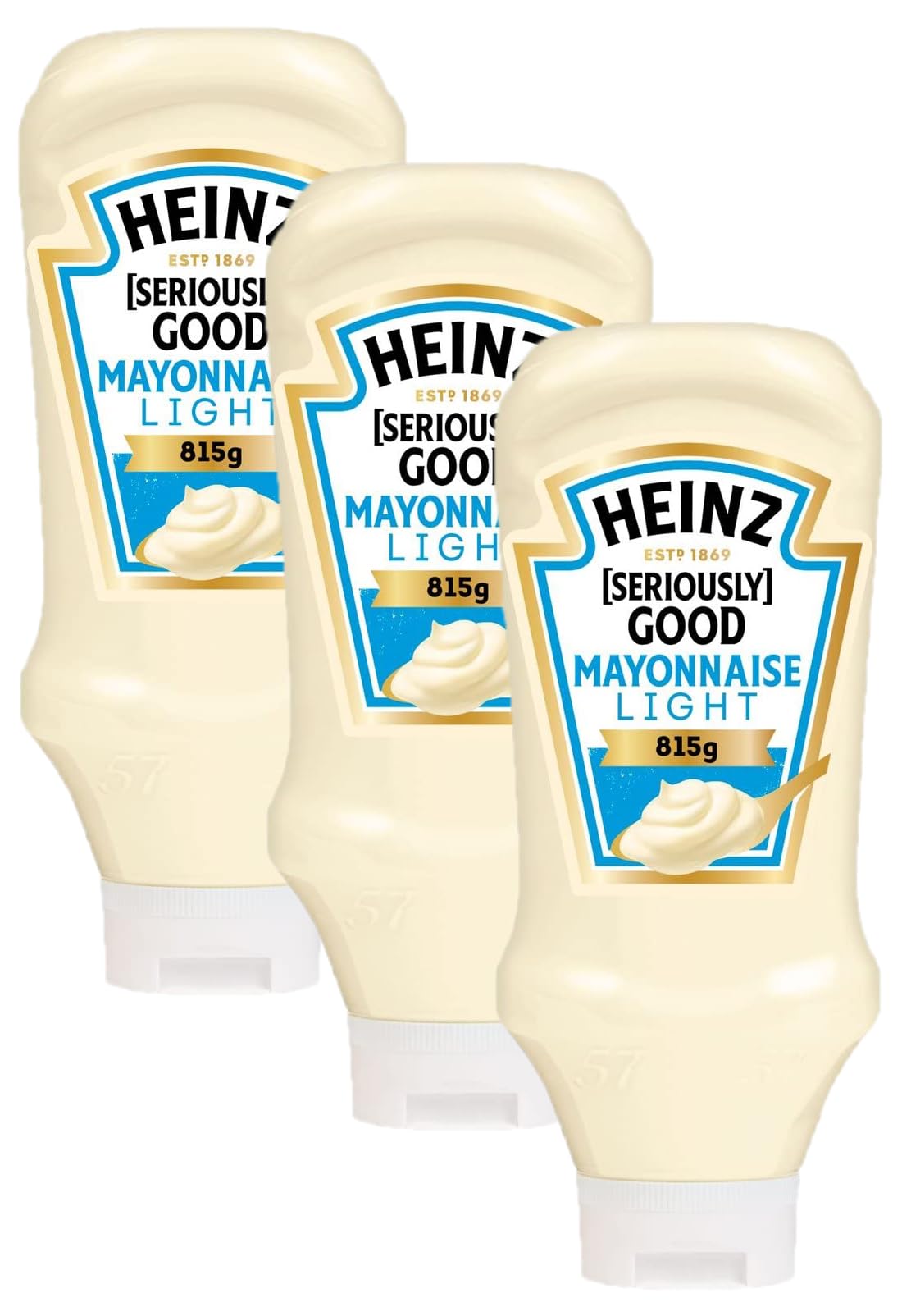 HEINZSeriously Good Light Mayonnaise, 800ml (Pack of 3)