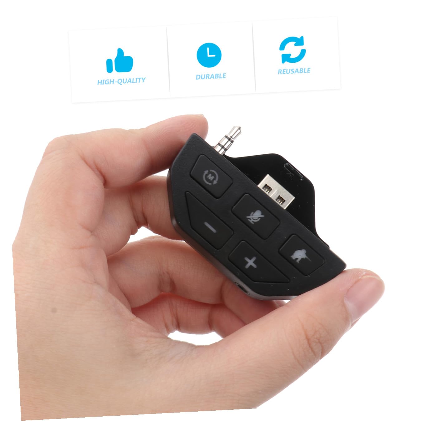 BESTonZON 3pezzi Adattatore Per Cuffie Stereo Per Compatibile Controller Audio Facile Design e Portatile