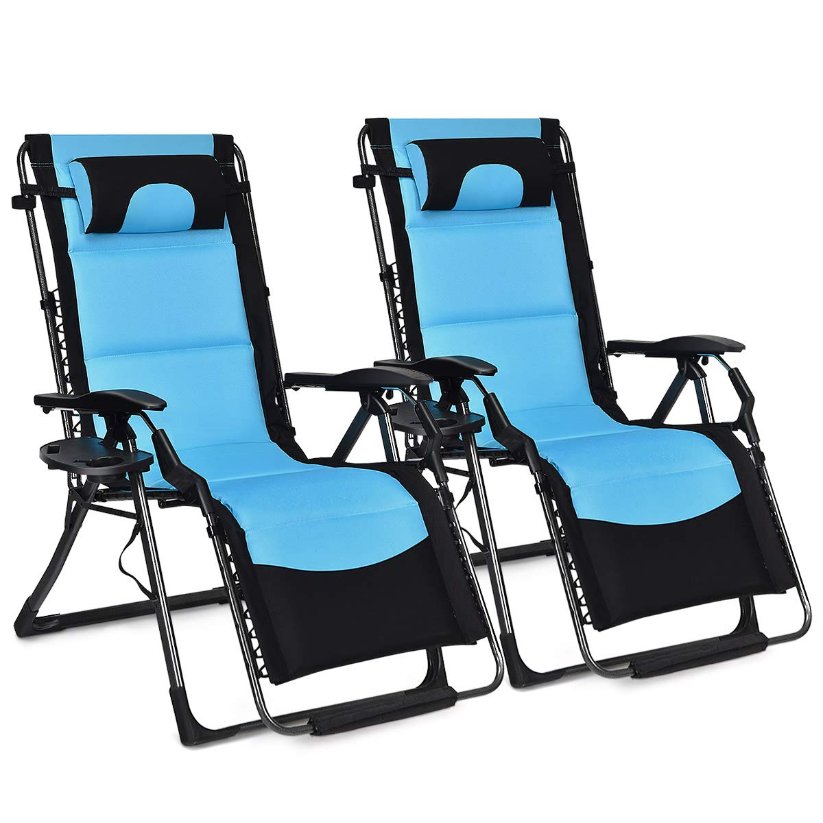 Buy Giantex 2 Pack Zero Gravity Chair, Folding Lounge Chair, Oversize