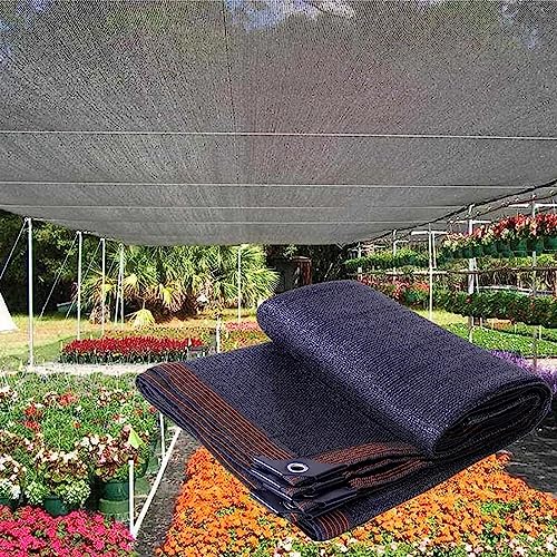 Malla de sombreo del 60% para Invernadero. Protección UV. Antigranizo. Permeable al Aire y al Agua suculentas, Plantas de Exterior y hortalizas (1x2m).