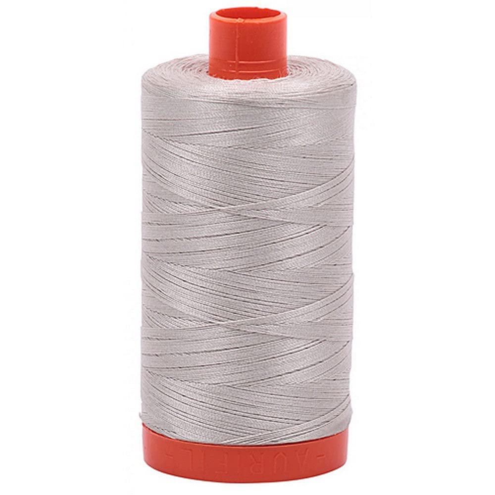 Aurifil Red Mako Cotton Thread Solid 50Wt 1422Yds