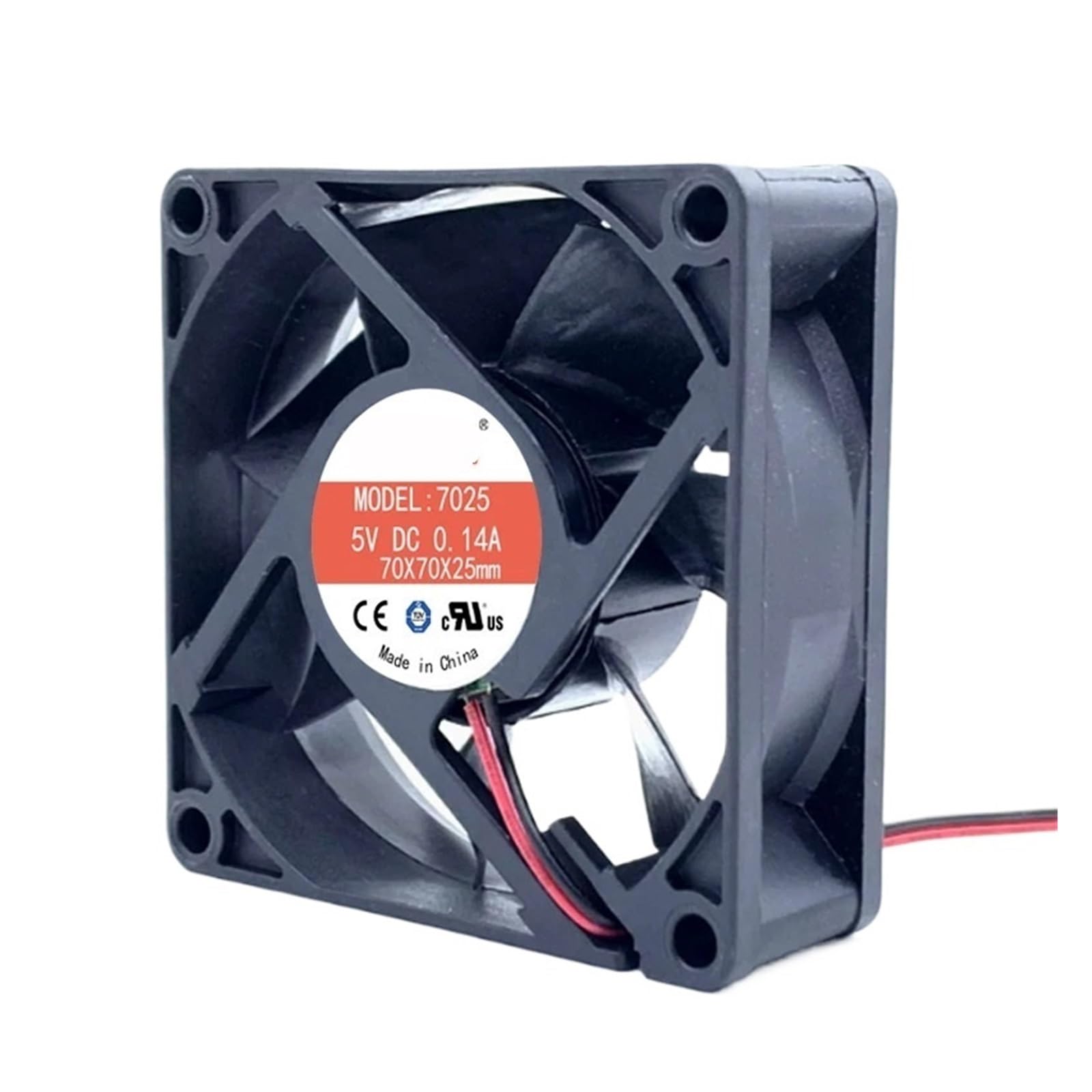 YMUGUEGH 7025 5V 12V 24V 7CM cooling fan(5V 2line)