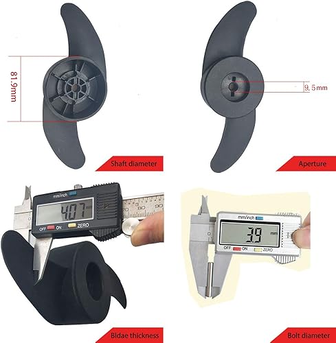 Miniatura 10 de Accesorios de repuesto para motor de arrastre (3 cuchillas 50 libras, 55 libras, 62 libras, 86 libras, empuje)