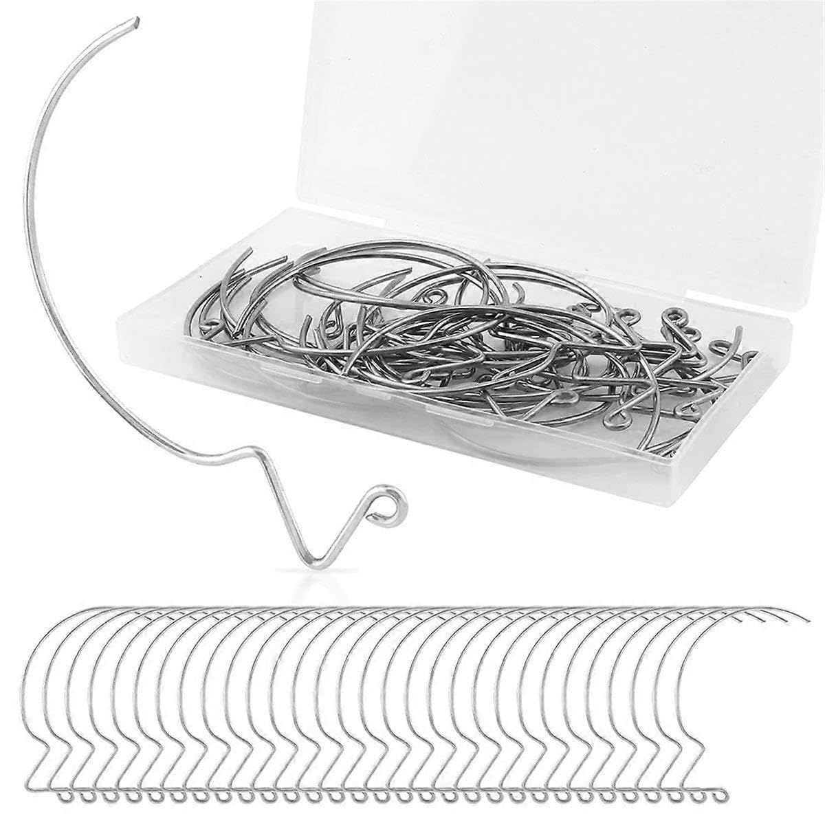JOYHAPPST 30 Pcs Monkey Hooks Super Hooks Stainless Steel Monkey Hooks Picture Hangers Wall Hangers Without Nails Wall Hooks