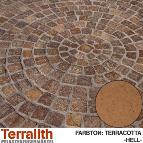 Preisvergleich Produktbild Terralith Drän Pflasterfugenmörtel 26 kg -terracotta hell