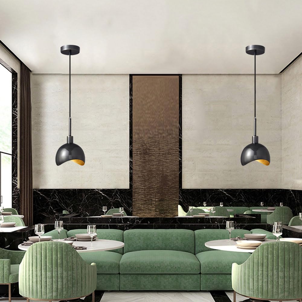 Lampadario a sospensione singolo in stile industriale americano