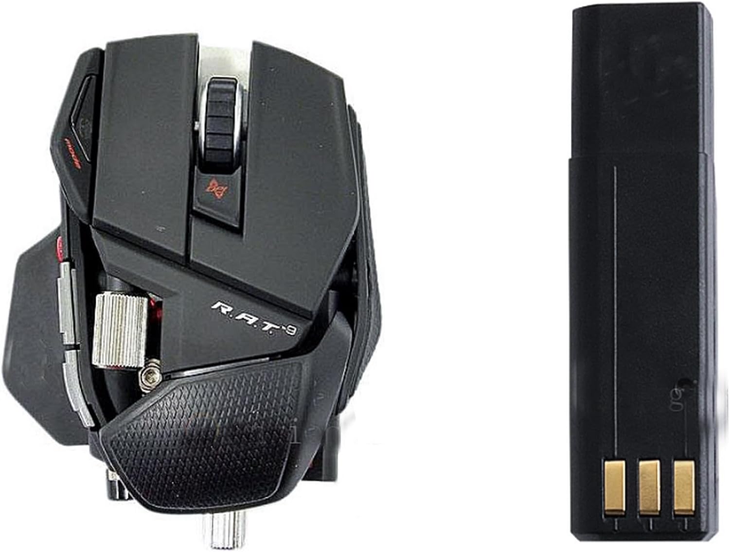 SONXIAVIVO RAT9 Battery, Compatible with Gaming Mouse Battery for Mad Catz R.A.T.9 Gaming Mouse for PC and Mac 3.7V