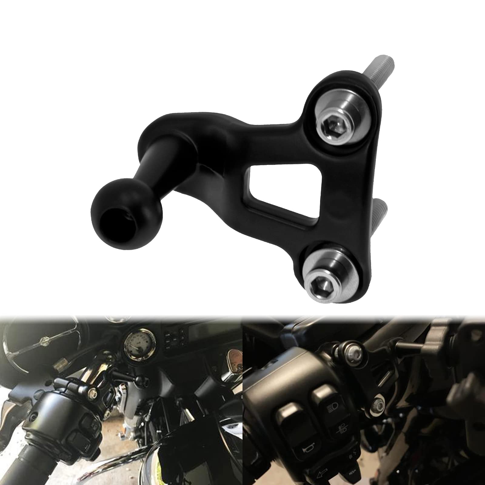 Amazon.co.jp: YHMTIVTU バイク スマホホルダー ハンドルバー 電話