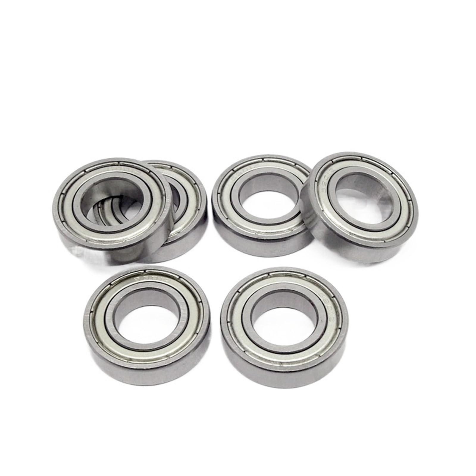 VSPPJYFG Bimetal Seal Shield Micro deep Groove Bearing 1pcs 6000ZZ 10x26x8mm Deep Groove Ball Bearings(6003 17x35x10)