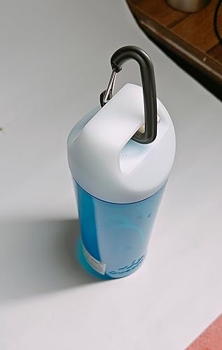 Miniatura 7 de Quechua Botella 25.4 fl oz - Azul con Mosquetón de Plástico Gancho para la Botella