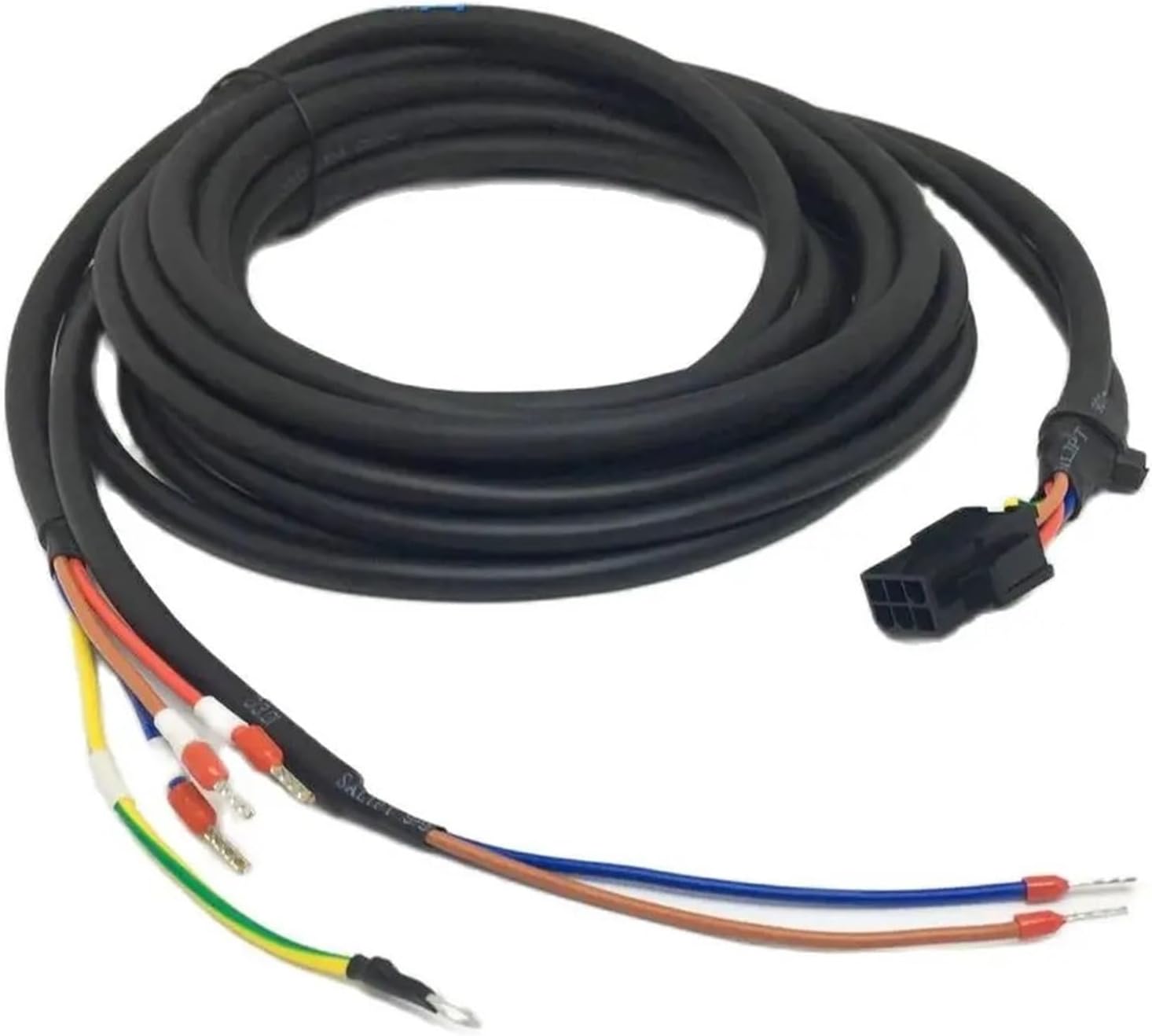 1Pcs Servo Motor Power Brake Cable ASD-ABPW0103 0105 Band Brake Cable(Length 3Meters)