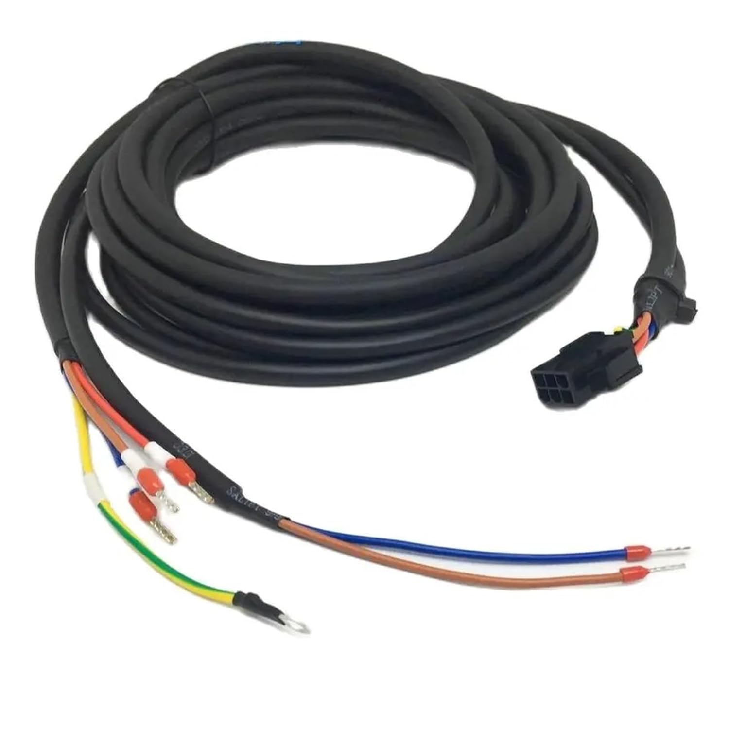 1Pcs Servo Motor Power Brake Cable ASD-ABPW0103 0105 Band Brake Cable(Length 3Meters)