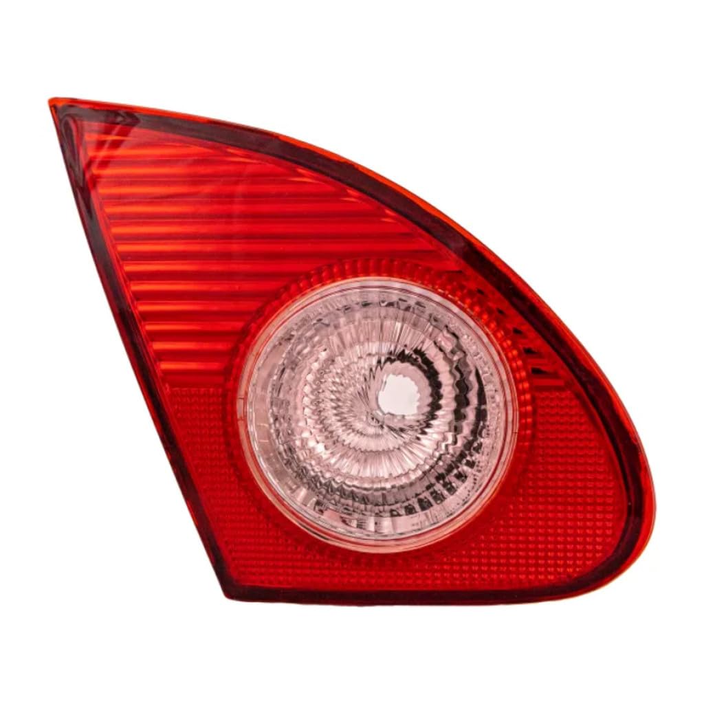 CarLights360 For 2003-2008 Toyota Corolla Rear Back Up Tail Light Driver Side Assembly Unit TO2886102 on deck lid | 81681-02030