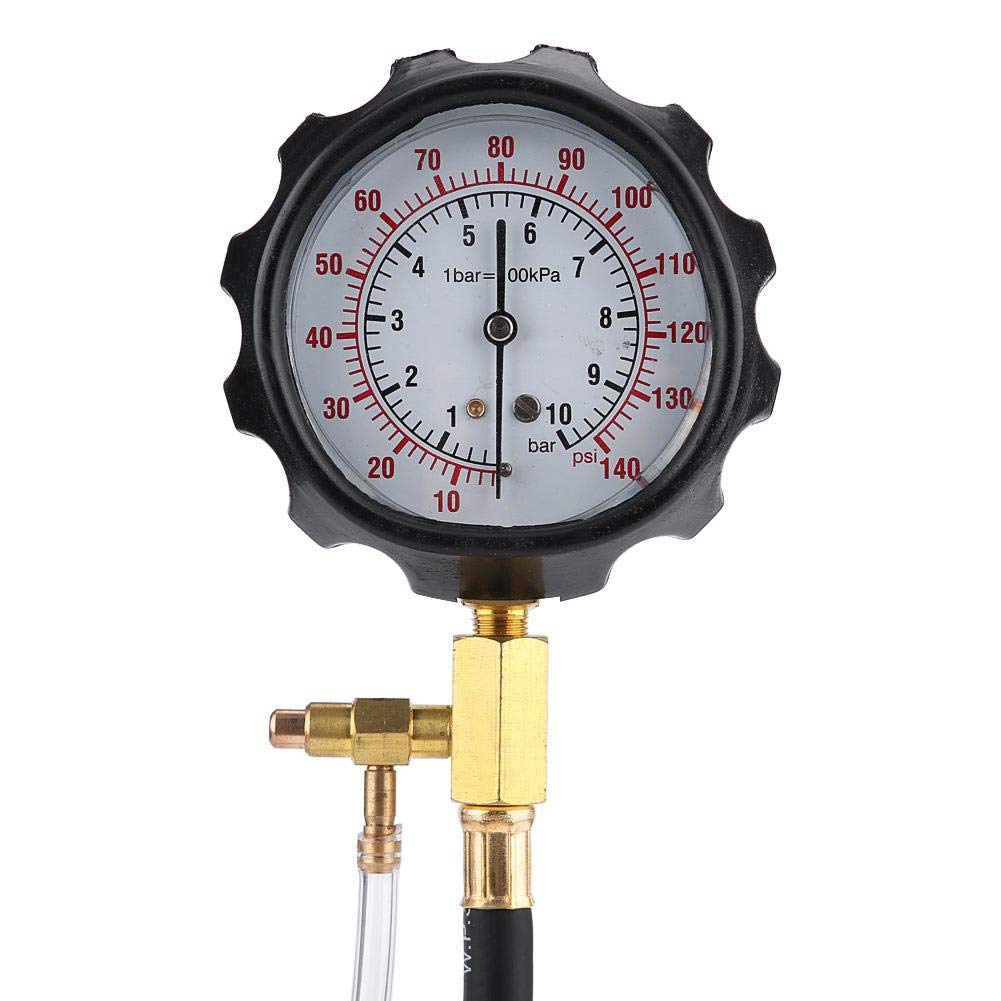 Tester pressione carburante,Tester manometro benzina TU-114 Pompa iniezione carburante Strumento diagnostico