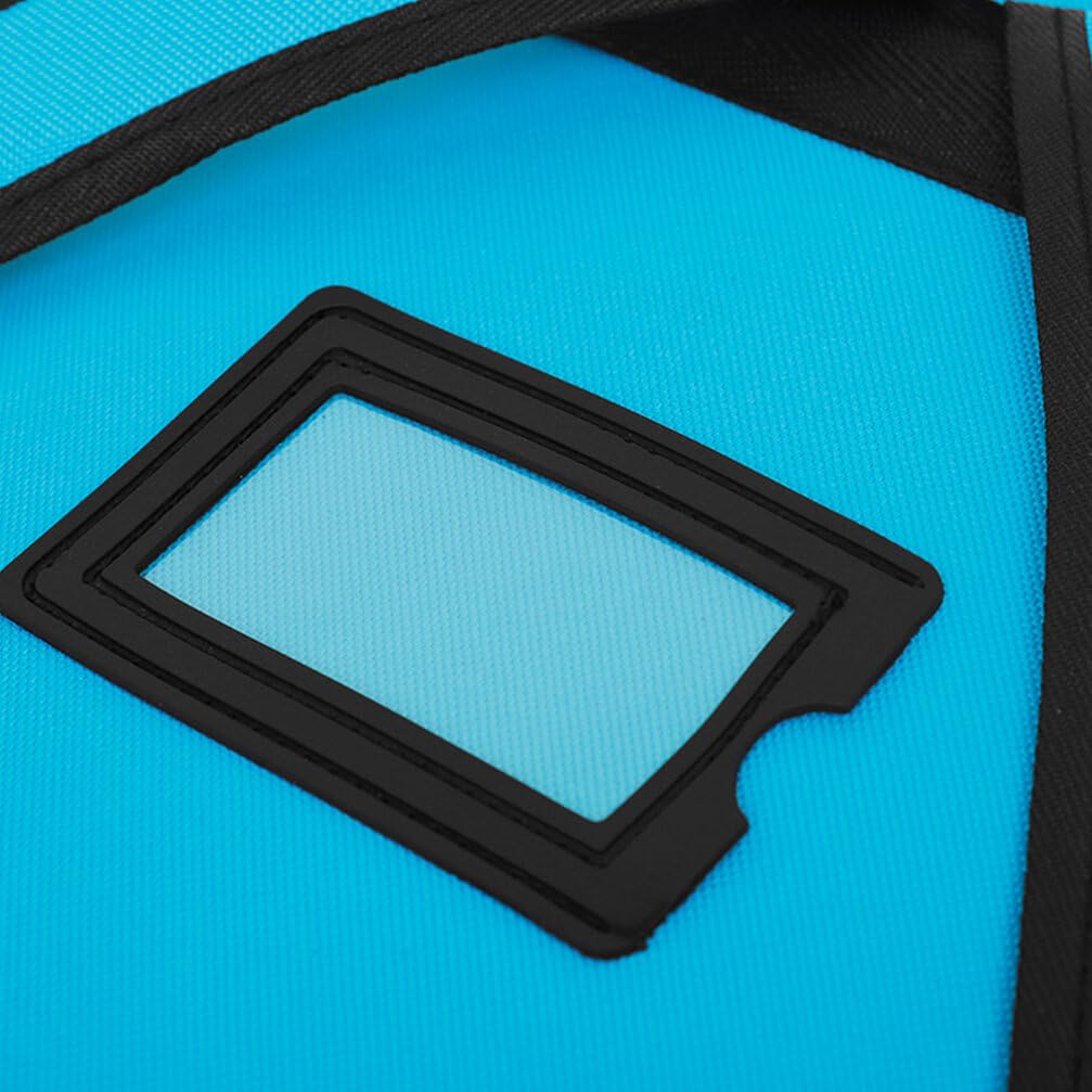 FOMIYES Custodia per Bacchette Batteria Oxford Blu Design Ergonomico e Cuciture Rifinite, Dotata di Tracolla e Manici per Uso Portatile Musicale