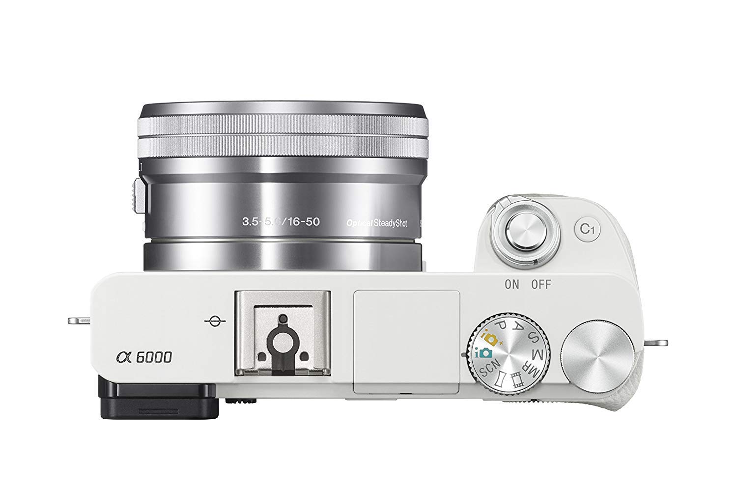 Sony ILCE-6000L E-mount Camera with APS-C Sensor + SELP1650 Lens