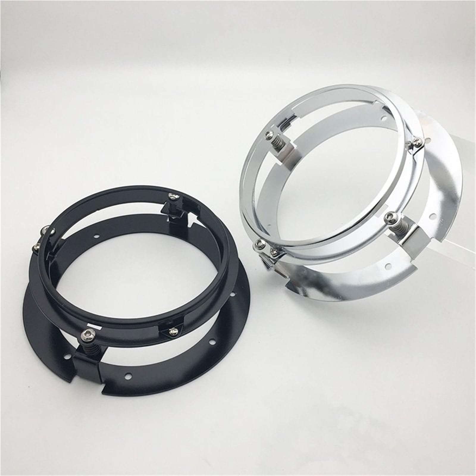 LED Fendinebbia Kit Staffa Faro 5,75 Pollici Faro Moto | Kit Staffa Faro 5 3/4 "5.75 Pollici Staffa Di Montaggio Per Anello Faro Moto Per Fari LED Rotondi Da 5.75"