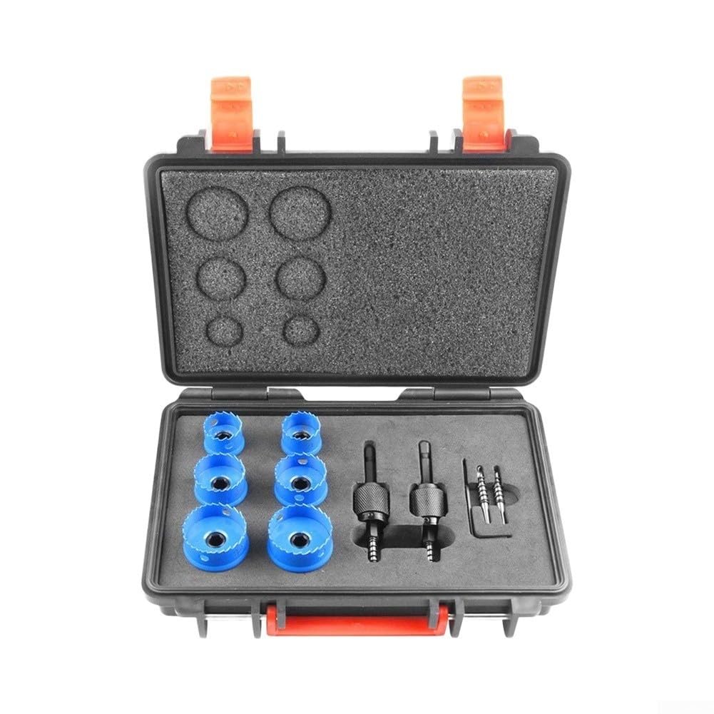 Juego Brocas para sierra 6pcs HSS Metal para madera para acero