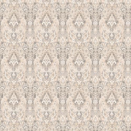 Image of Home Ecstasy 3 Side Zipper Opening Duvet Cover for Double Bed 100% Cotton 300 TC (90 x 100 inch, Colour: Light Brown)