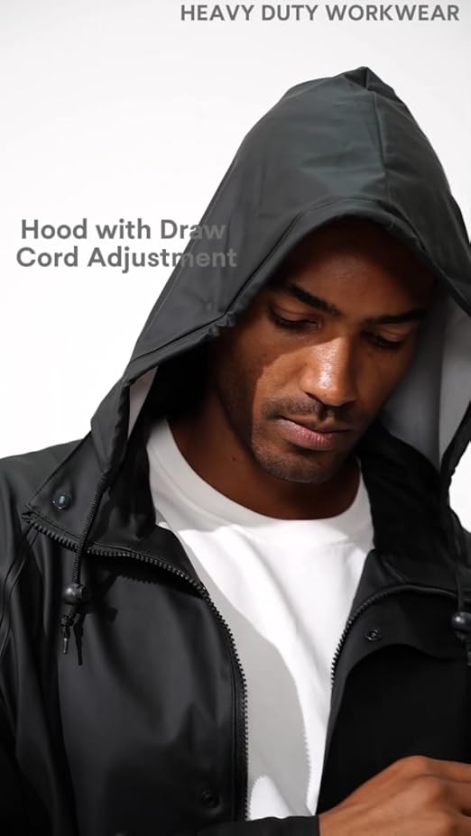 FWG Men's Rain Suit For Fishing – Jackets with Pants & Hi-Vis