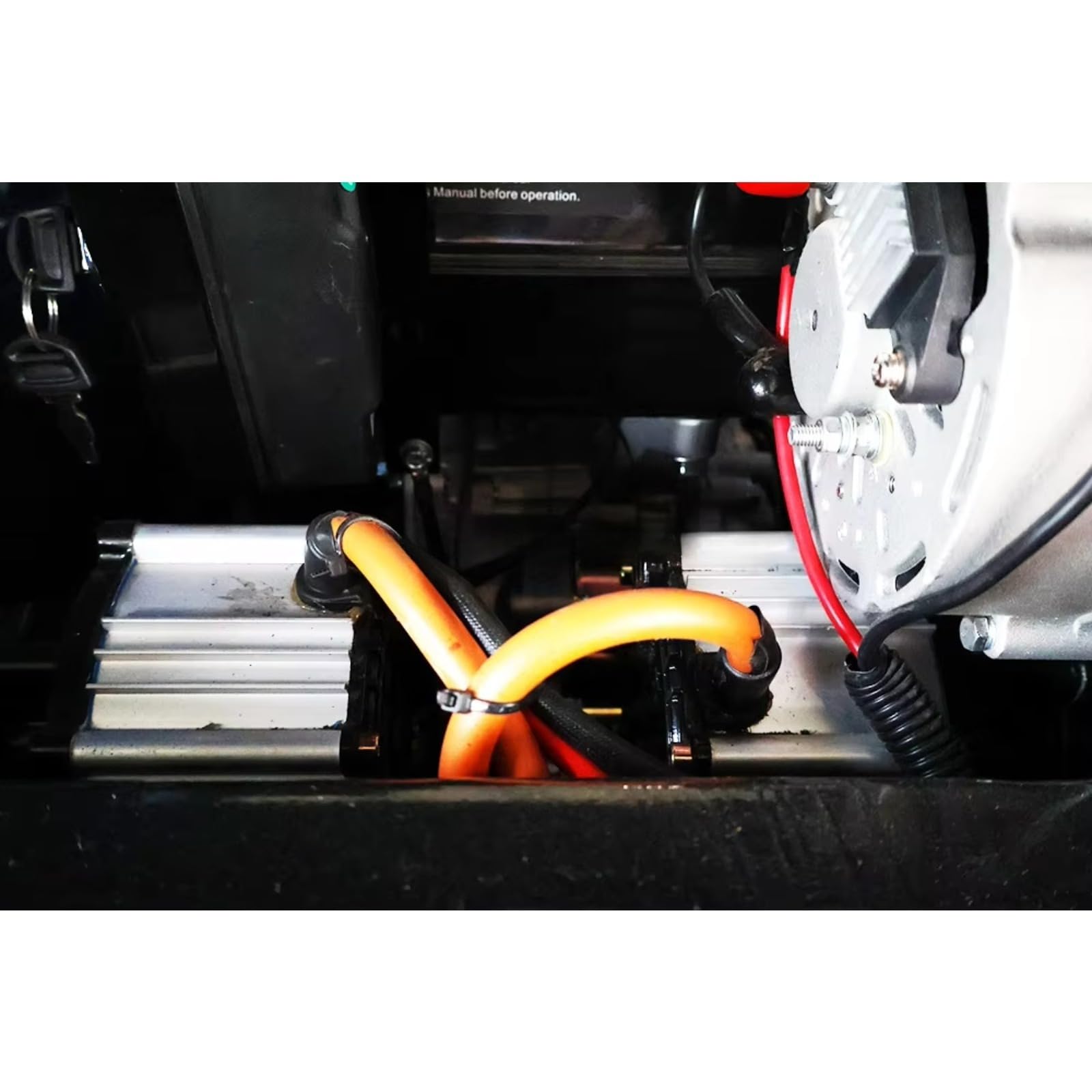 Máquina cortadora de césped con control remoto, cortador de césped con seguimiento RC para pendientes y suelos irregulares, equipo de césped inalámbrico resistente para patio, granja, trabajos de