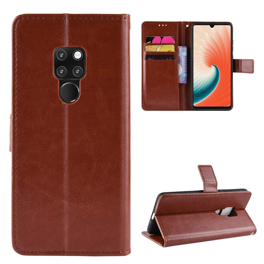 Leder-Hülle Für Huawei Mate 20 Pro – Passend Für LYA-AL00, LYA-TL00, LYA-AL10, LYA-L09, LYA-LX9, LYA-L29, LYA-L0C, Gold