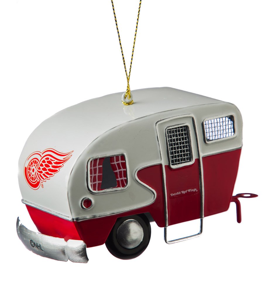 Team Sports America Metal Detroit Red Wings Camper Ornament