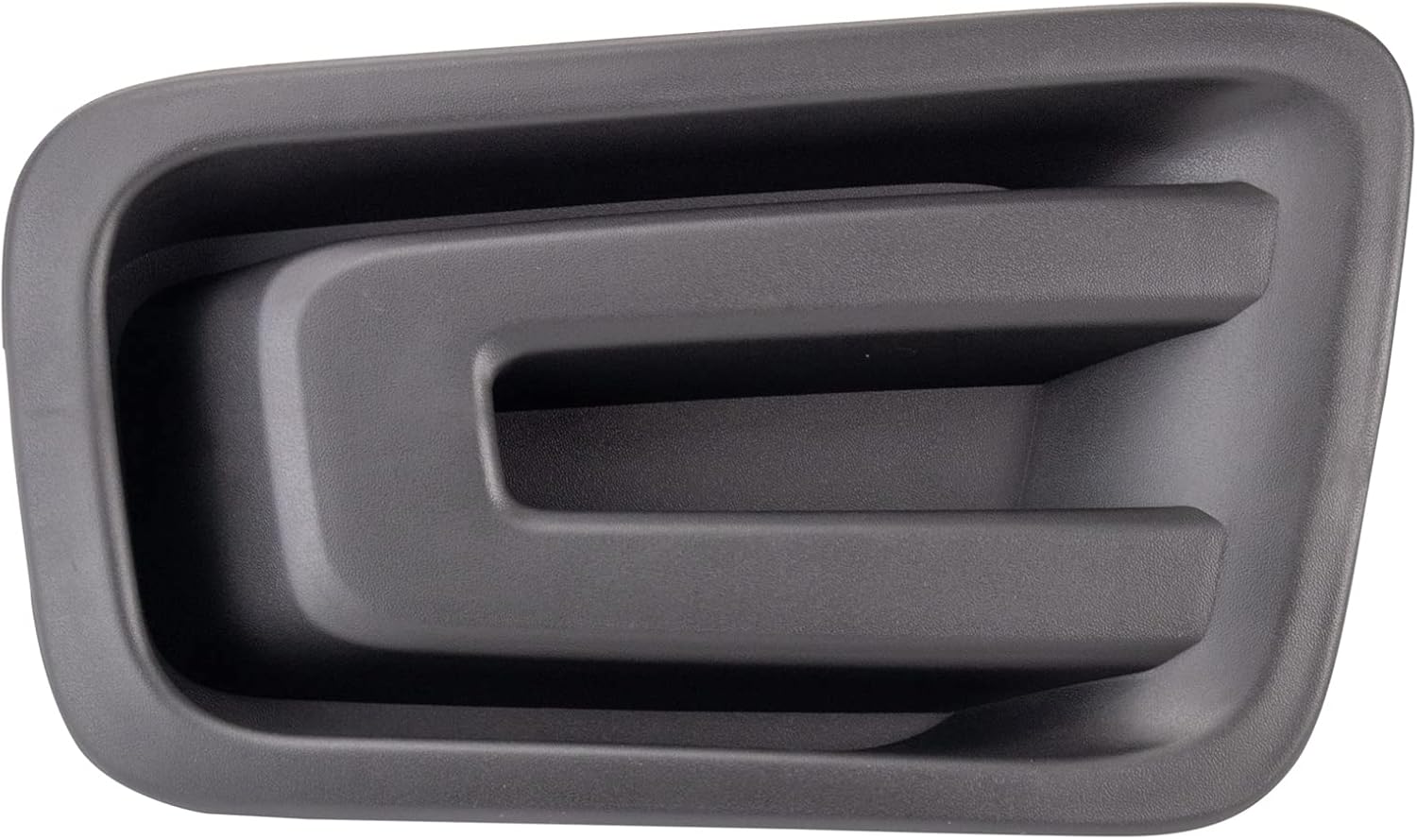 TRQ Front Right Fog Light Hole Cover Black Passenger Side Compatible with 2017-2019 Nissan Titan 2016-2019 Titan XD NI1039151