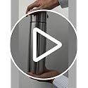 Image of CLAY CRAFT VACBOTT Terra Double Walled|18 Hours Hot and 24 Hours Cold Vacuum Insulated|Thermosteel|Flask Bottle 750 ml|Steel Water Bottles for Travelling|BPA-Free|BIS Certified|1Year Limited Warranty