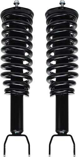 Miniatura 1331 de Detroit Axle - Kit de suspensión delantera de 10 piezas para Chevy Aveo Aveo5 Pontiac G3 Wave 2 Ready Struts Assembly 2 Enlaces de barra