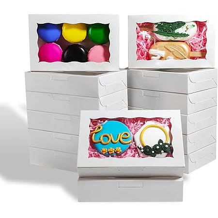 CZ RomanticBaking 50 Pack Single Cookies Boxes 4 3/8 X ... - Shein - View #11