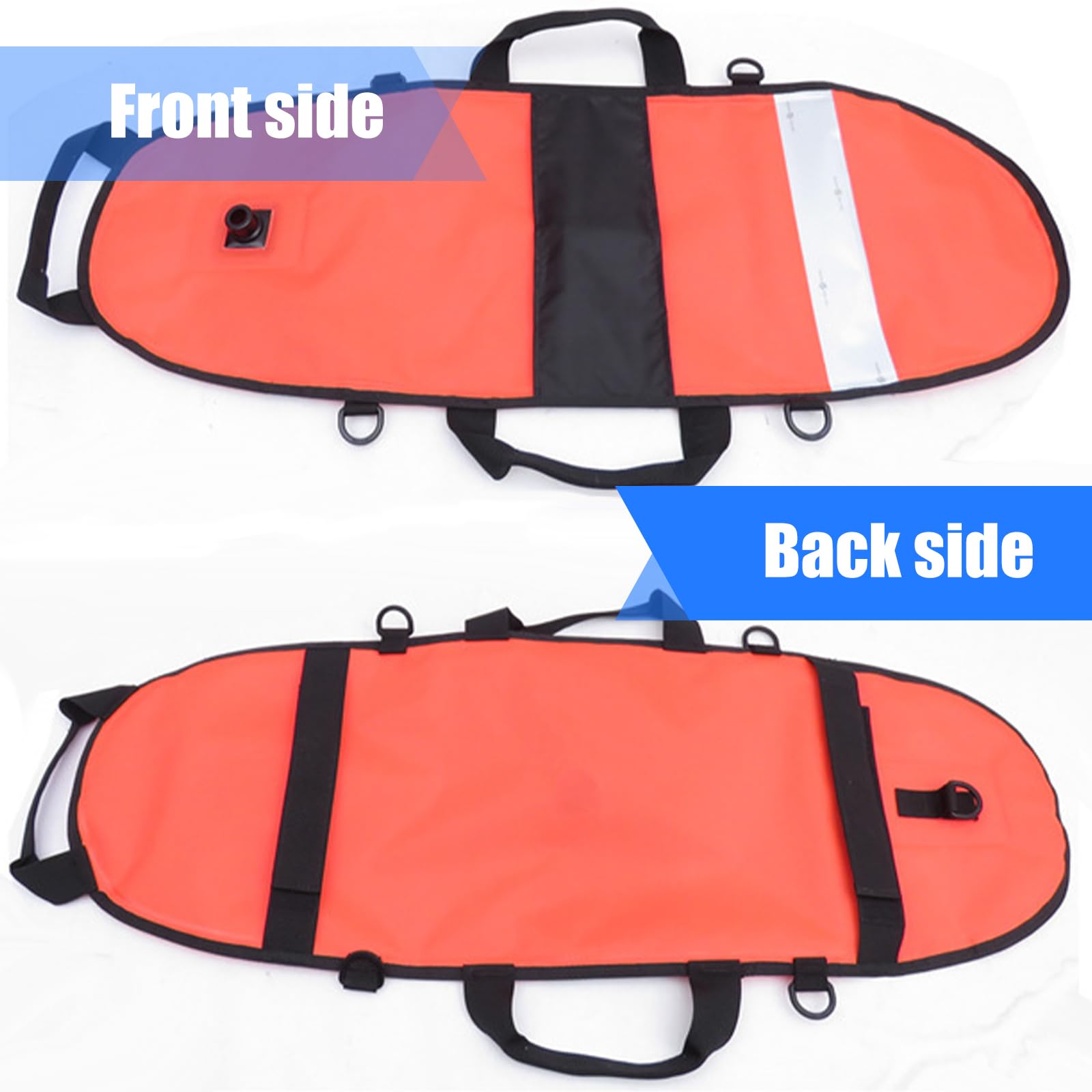 Boyas de señalización para buceo con cinchas, flotadores para superficies de buceo, flotadores para buceo libre, buceadores en superficies de seguridad