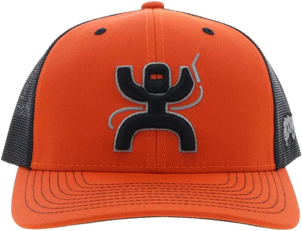 HOOEY Arc Trucker Hat for Men – Adjustable Snapback Mesh Baseball Cap - Western Work Hat for Welders Structured 6 Panel - Image 4