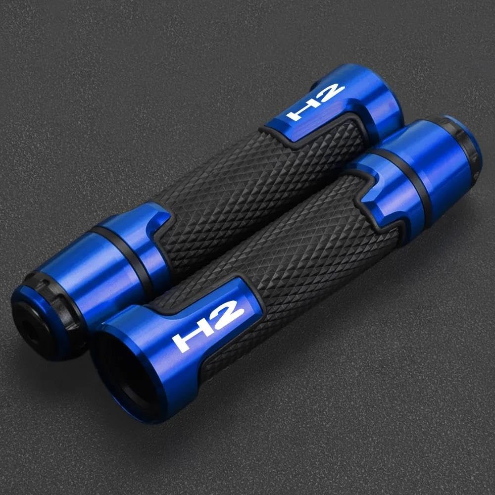 Accesorios para motocicleta de aluminio anodizado para manillar de 22mm Kawasaki H2
