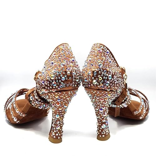 Esmaralda's Dance Shoes – Sapatos de dança femininos latinos salsa – sapatos de personagem – sapato