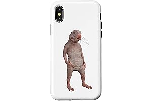 iPhone X/XS Live Weird Funny Naked Mole Rat Strange Animal Case