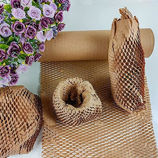 Box Brother Box Brother Paper Bubble Roll || Bubble Wrap Roll || Ecofriendly Paper Bubble Wrap || Honeycomb Kraft Paper Bubble Wrap Packaging Roll (15 Inches x 100 Meter) (B09WKGVHDG) Amazon Price History, Amazon Price Tracker